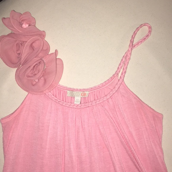 Gianni Bini Pink Floral Embellished Tank - Picture 2 of 4